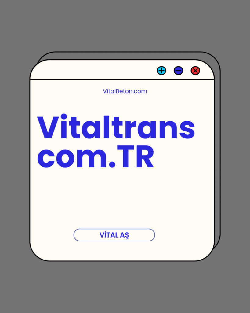 vitaltrans.com.tr – İskenderun & Hatay Lojistik, Taşımacılık, Kül Taşımacılığı