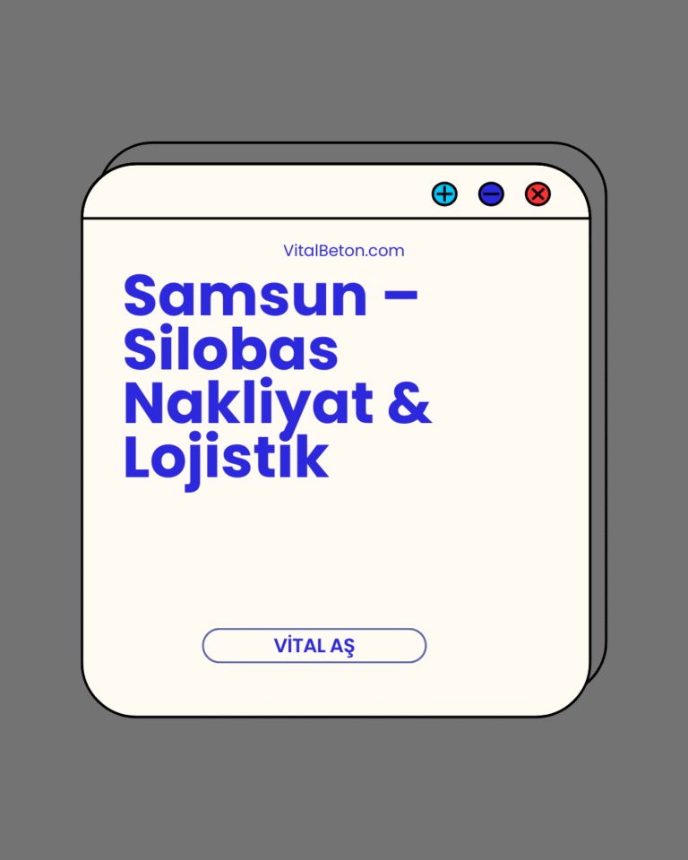 Samsun – Silobas Nakliyat & Lojistik