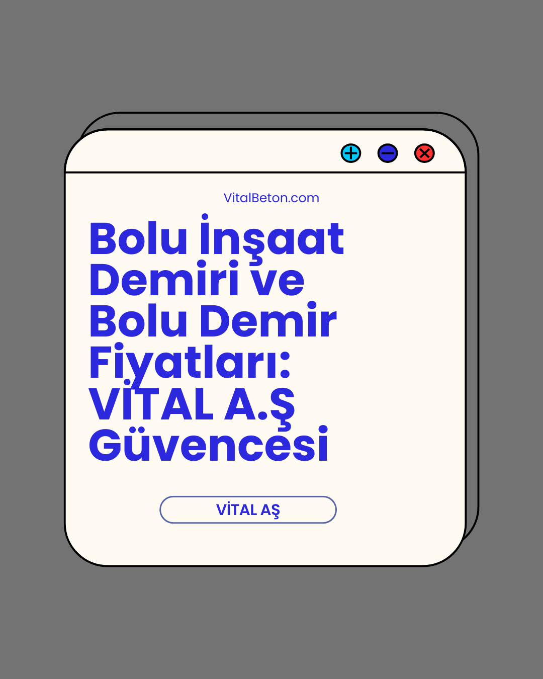 Bolu İnşaat Demiri ve Bolu Demir Fiyatları: VİTAL A.Ş Güvencesi