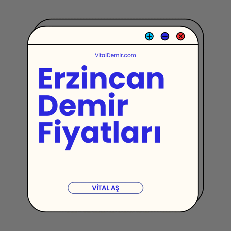 Erzincan Demir Fiyatı